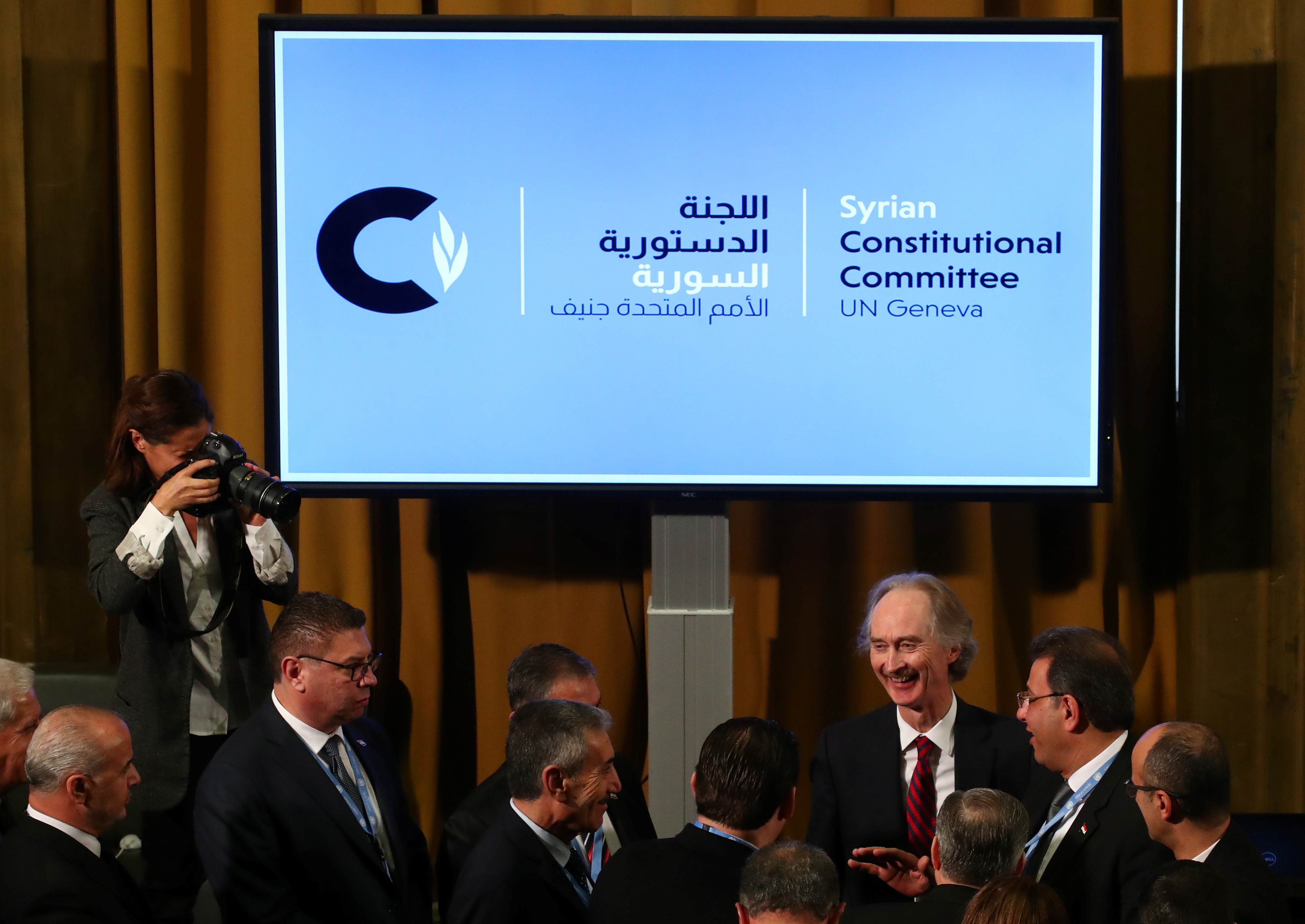 El enviado especial de la ONU para Siria aseguró que el rol de la organización internacional se limita a facilitar la labor del Comité de Discusión de la Constitución.