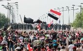 En esta jornada se movilizaron los estudiantes en Bagdad (capital) y en las provincias de Basora, Babilonia, Diwaniya y Ḏhī Qār.