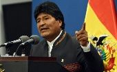 "Ganamos con más de 10 por ciento las elecciones del 20 de octubre y aun así desconocen los resultados", sentenció Evo Morales en referencia a la derecha. 
