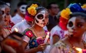 Para los mexicanos, la muerte tiene otro significado, y el Día de Muertos se convierte en la ocasión para reencontrarse con sus antepasados.