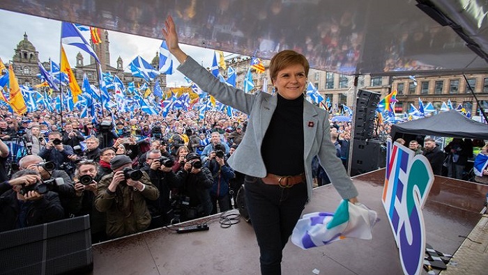 La dirigente escocesa ha solicitado la participación masiva de la ciudadanía, para 