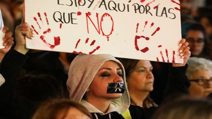 La manifestación fue convocada por el colectivo Novembre feminista en al menos 40 ciudades españolas.