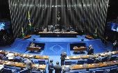 Los miembros del Consejo de Ética del senado deberán votar si anulan el mandato a diputados del hijo de Bolsonaro.