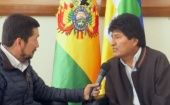 "Yo tengo un rol constitucional y termino mi gestión el 22 de enero del próximo año", sostuvo Morales.
