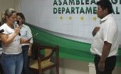 Fanor Amapo, de la bancada indígena, fue electo este miércoles como gobernador interino del Beni con el voto de 18 legisladores.