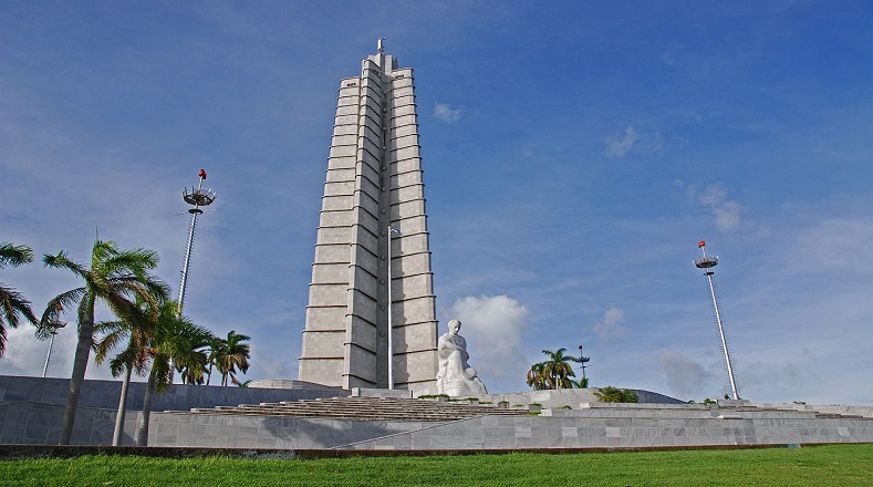 La Plaza de la Revolución, llamada Plaza Cívica hasta 1961, ha sido el escenario de muchos acontecimientos importantes de la Revolución Cubana: marchas, desfiles, ceremonias de despedida de duelo, etc. En su explanada se encuentra el Memorial José Martí, punto más elevado de la ciudad. 