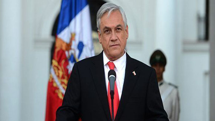 La aprobación de Piñera ha caído a registros históricos para un mandatario de esa nación, tras más de un mes de protestas.