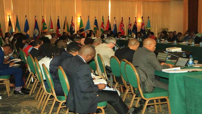 El encuentro de los ministro de Caricom se realiza en el marco de la 49ª Reunión Ordinaria del Consejo de Comercio y Desarrollo Económico (Coted).