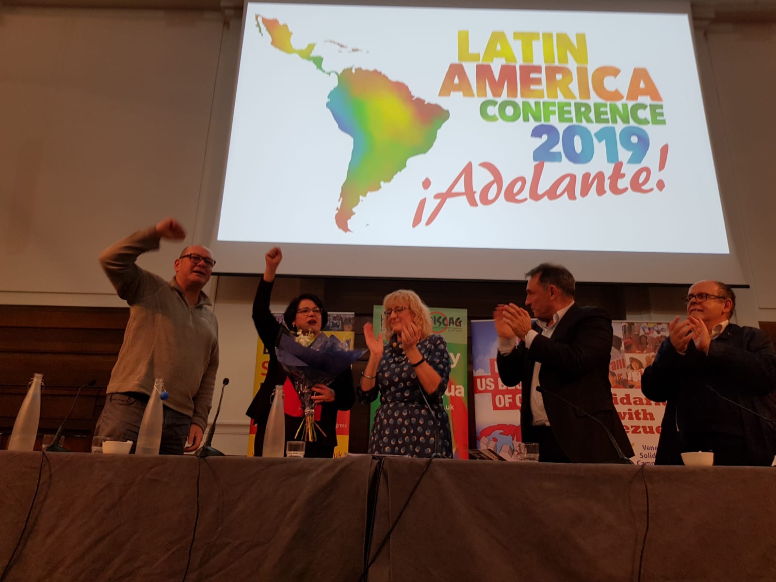 La Conferencia Latinoamérica 2019 ¡Adelante! comenzó este sábado en Londres con un mensaje de solidaridad hacia el pueblo de Bolivia.