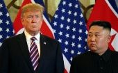 El presidente de Estados Unidos, Donald Trump, se negó a suspender las puniciones contra Corea del Norte a cambio de la entrega de capacidades nucleares. 