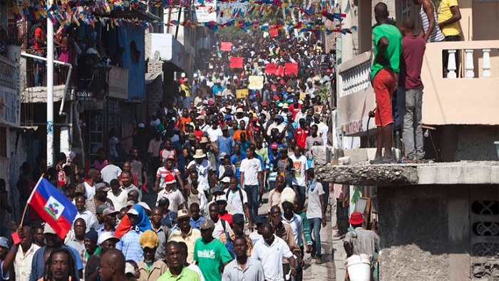 Los haitianos han protestado desde hace más de dos meses para exigir la renuncia del mandatario y el cese de la corrupción en el país.