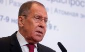 "Sabemos como responder a estas amenazas sin dejarnos arrastrar por la carrera armamentista", afirmó Serguei Lavrov.
