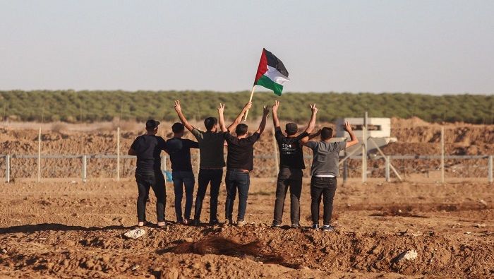 Las protestas habían sido suspendidad tras una escalada armada de las Fuerzas militares de Israel en la zona.