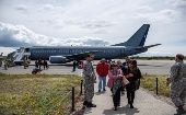 En el avión C- 130 viajaban 17 tripulantes y 21 pasajeros.