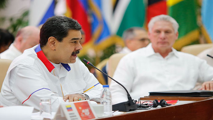El presidente reiteró que los constantes saboteos económicos y petroleros por parte de los Estados Unidos (EE.UU.) contra el país sudamericano vienen desde la asunción del Comandante Chávez.