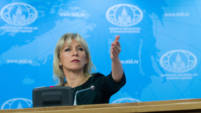 La vocero de la cancillería rusa, María Zajorova, también expresó su preocupación por el caso de la embajada de México en Bolivia.