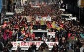Ante los anuncios sobre la Ley de Reforma, los sectores sociales han convocado a nuevas manifestaciones para el 14, 15 y 16 de enero 