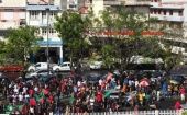 Las protestas en Martinica se extendieron hasta la noche de este lunes. 