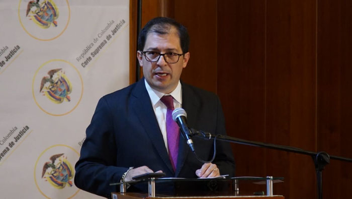 El nuevo fiscal general colombiano fue alto consejero presidencial de Derechos Humanos y Asuntos Internacionales.