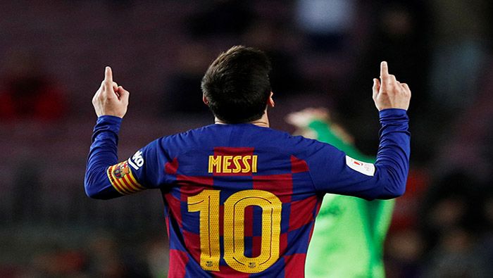 Messi llegó a la cifra de 621 goles con el club catalán.
