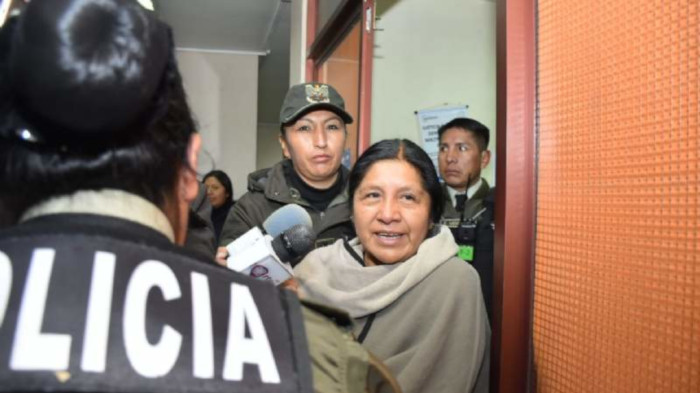 A la expresidenta del Tribunal Supremo Electoral (TSE), María Eugenia Choque, le negaron un recurso de cesación de sentencia.