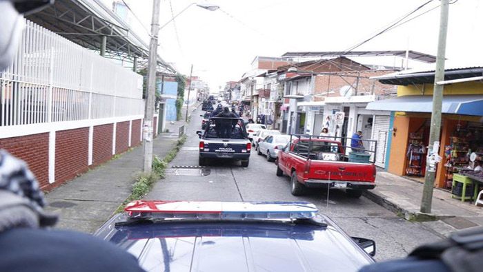 Las autoridades reforzaron la presencia policial en la zona tras el ataque en la zona de Uruapan.