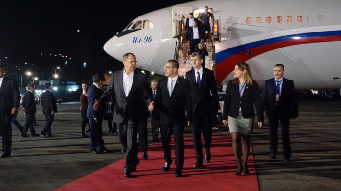 El canciller ruso Serguéi Lavrov concluirá en Venezuela su gira por América Latina.