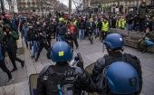 Las franceses salen a las calles a rechazar las políticas neoliberales de Emmanuel Macron, entre ellas la reforma de pensiones, así como la violencia policial.