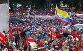 Los venezolanos han rechazado las sanciones impuestas por EE.UU. contra el puebloy el presidente Nicolás Maduro.