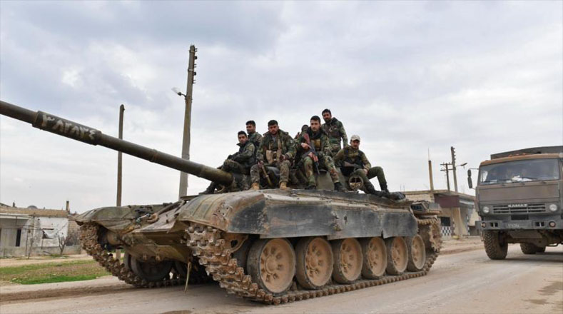 La víspera, las unidades del ejército sirio habían liberado las localidades de Sheikh Ali, Arada, y Arnaz al oeste de la autovía entre Damasco y Alepo.