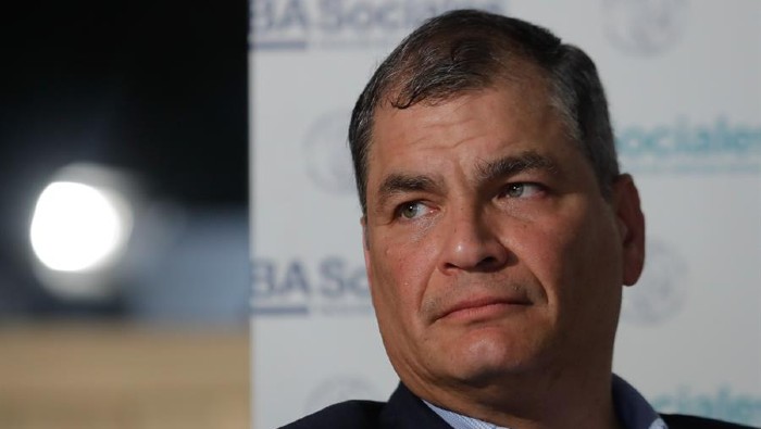 El expresidente ecuatoriano Rafael Correa ha calificado el proceso en su contra como un hecho de persecución política.