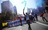 El discurso de rechazo exige la permanencia de la carta magna heredada de la sangrienta dictadura chilena 