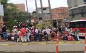 Aún se desconoce el total de personas  que se desplazan desde las zona rural del municipio colombiano del Ituango.