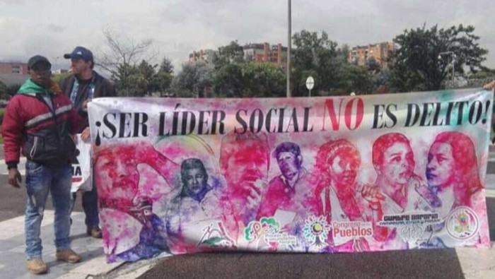 Para este martes, movimientos sociales convocaron a un cacerolazo en el Parque Los periodistas en Bogotá por la defensa de la vida.