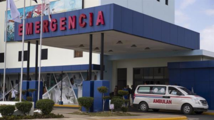 Hospital militar Ramón de Lara, el cual ha sido preparado para recibir posibles casos de coronavirus, en Santo Domingo.