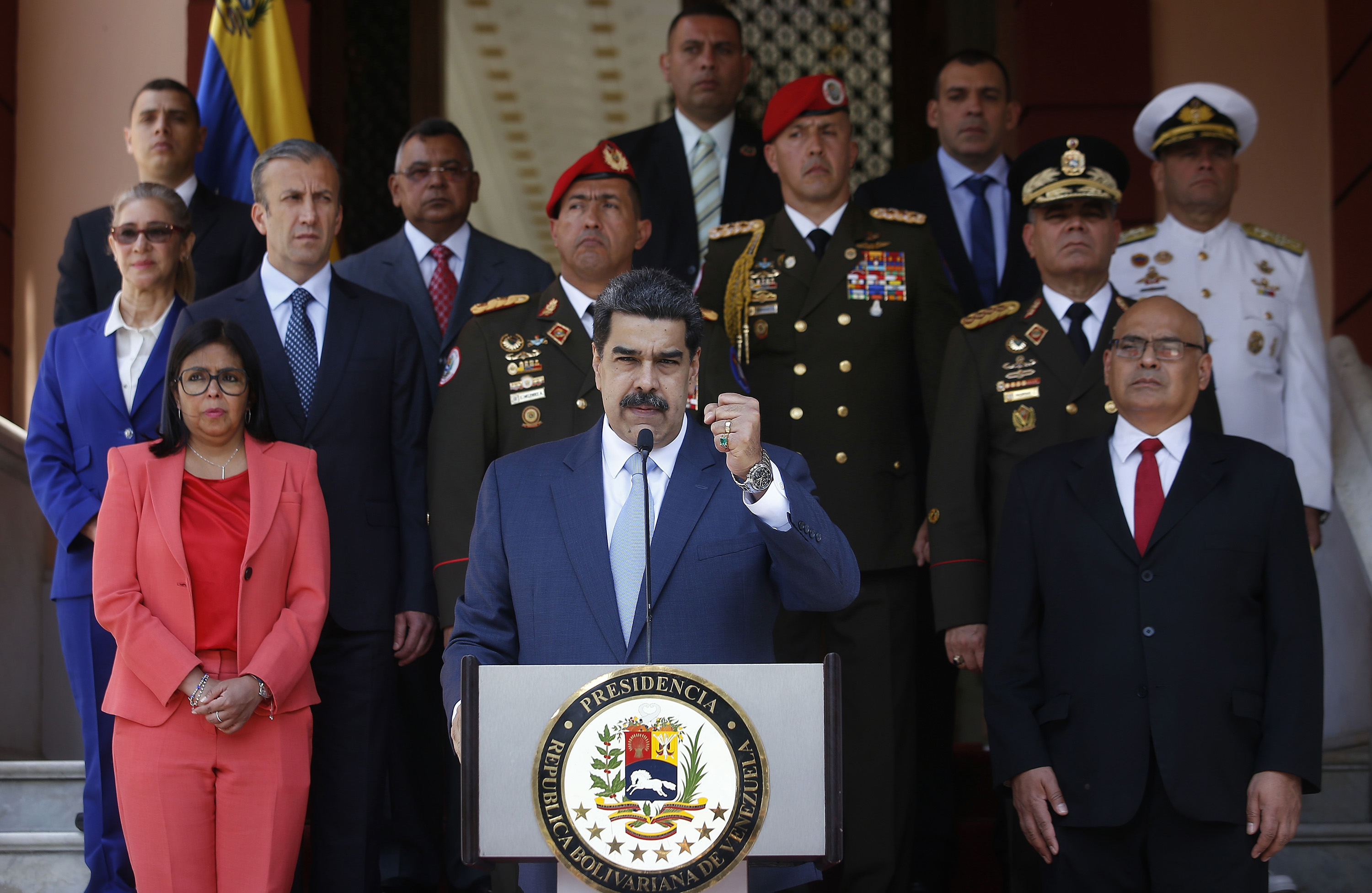 El presidente venezolano anunció este jueves las medidas para hacer frente a la pandemia del Covid-19.