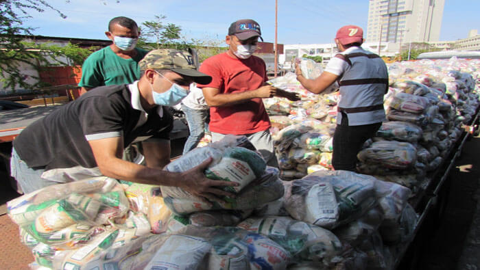 En una jornada fueron distribuidos 2 millones de combos alimenticios del Comité Local de Abastecimiento y Producción (CLAP),