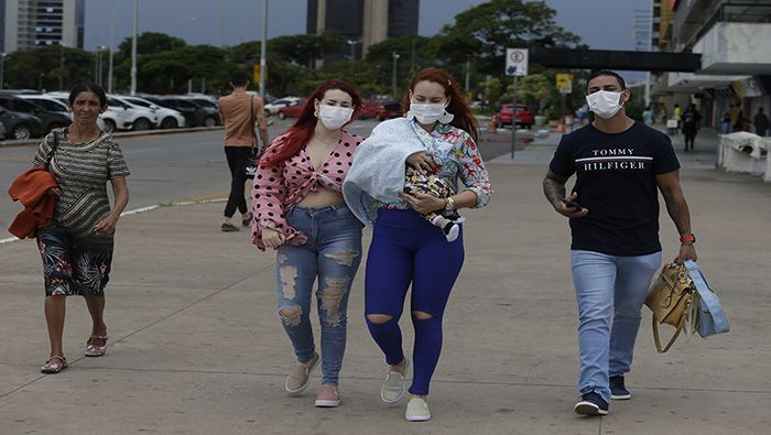 Brasil confirmó este domingo más de 1.500 casos de coronavirus.