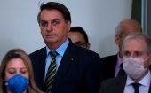 Bolsonaro mantiene una disputa con los gobernadores estatales por la estrategia para combatir el Covid-19.