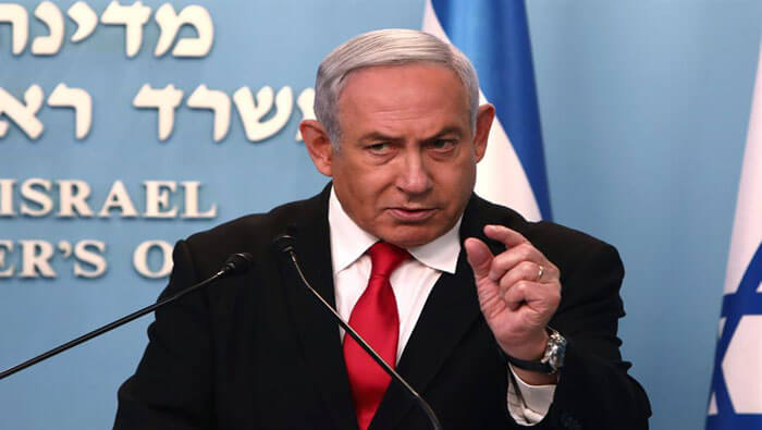 El Gobierno de Israel indicó que Netanyahu y su equipo de colaboradores permanecerán en cuarentena temporal.