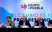 El Grupo de Puebla es un espacio fundado por 32 expresidentes y personalidades políticas de 12 países. 