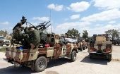 Las ciudades libias de Surman, Sabratha, Ajaylat, al-Jamil, y Riqdalin, fueron objeto de control militar por parte del GAN.