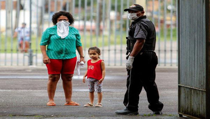 El Ministerio de Salud de Brasil reporto 33.682 casos de infectados con Covid-19 y 2.141 personas fallecidas.