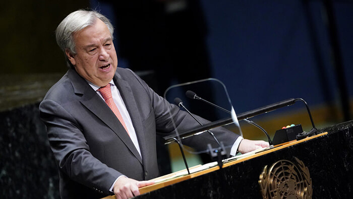 António Guterres indicó que la vacuna contra el coronovirus debe ser asequible para todos.