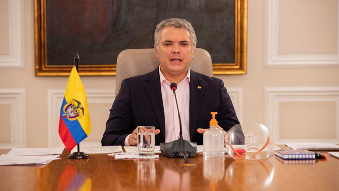 El mandatario colombiano anunció que la medida de confinamiento fue extendida hasta el próximo 11 de mayo.