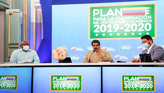 El presidente Maduro recordó las sombrías cifras que tiene Colombia frente a la Covid-19, 