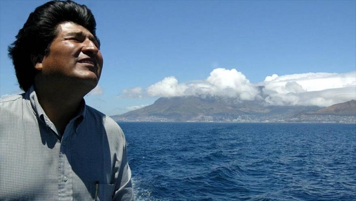 En el 2018, Evo afirmaba que Bolivia nunca renunciaría a la negociación por una salida soberana al Pacífico.