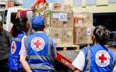 La Cruz Roja internacional ha reconocido que las medidas coercitivas unilaterales impuestas por EE.UU. obstaculizan la llegada de ayuda humanitaria a Venezuela.
