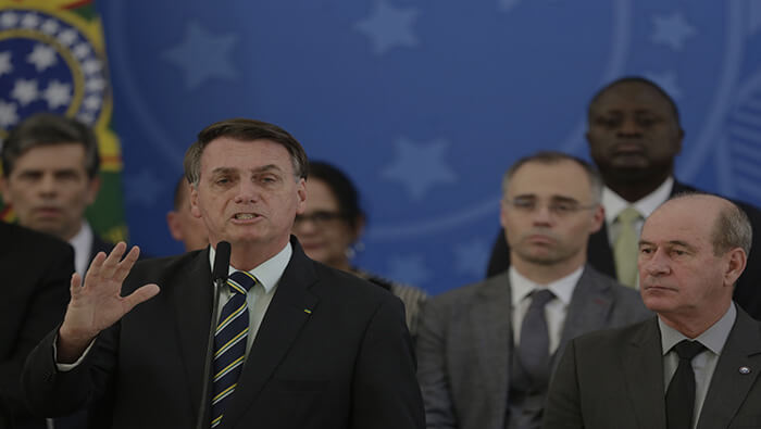El presidente Bolosonaro podría enfrentar un juicio político en los próximos meses.