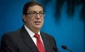 El canciller cubano instó a las autoridades estadounidenses a cumplir con la Convención de Viena sobre Relaciones Diplomáticas.